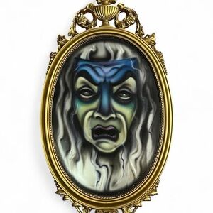 Vintage Syroco Magic Mirror Snow White Evil Queen Custom Spirit Prop 31x16